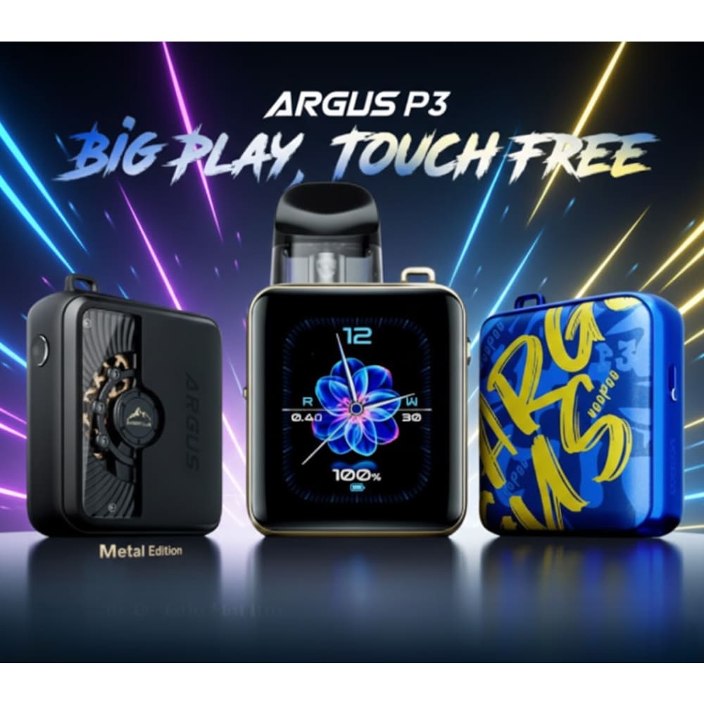 جهاز شيشة و سحبة سيجارة ارقوس بي 3 VOOPOO ARGUS P3