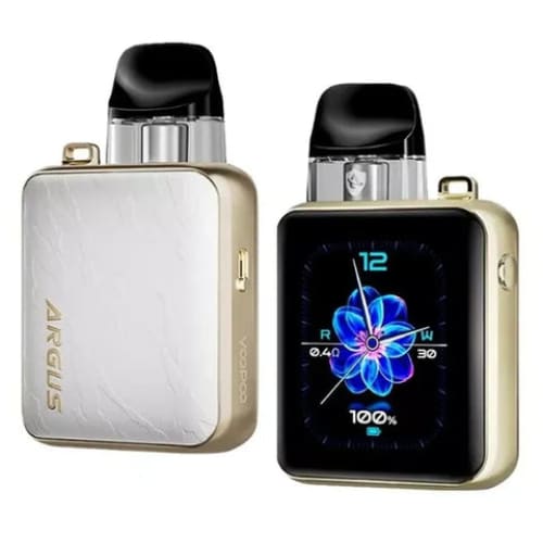 جهاز شيشة و سحبة سيجارة ارقوس بي 3 VOOPOO ARGUS P3 - جلد فضي