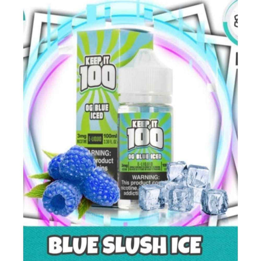KEEP IT 100 نكهة فيب سلاش توت ايس 100 مل من كيب ات