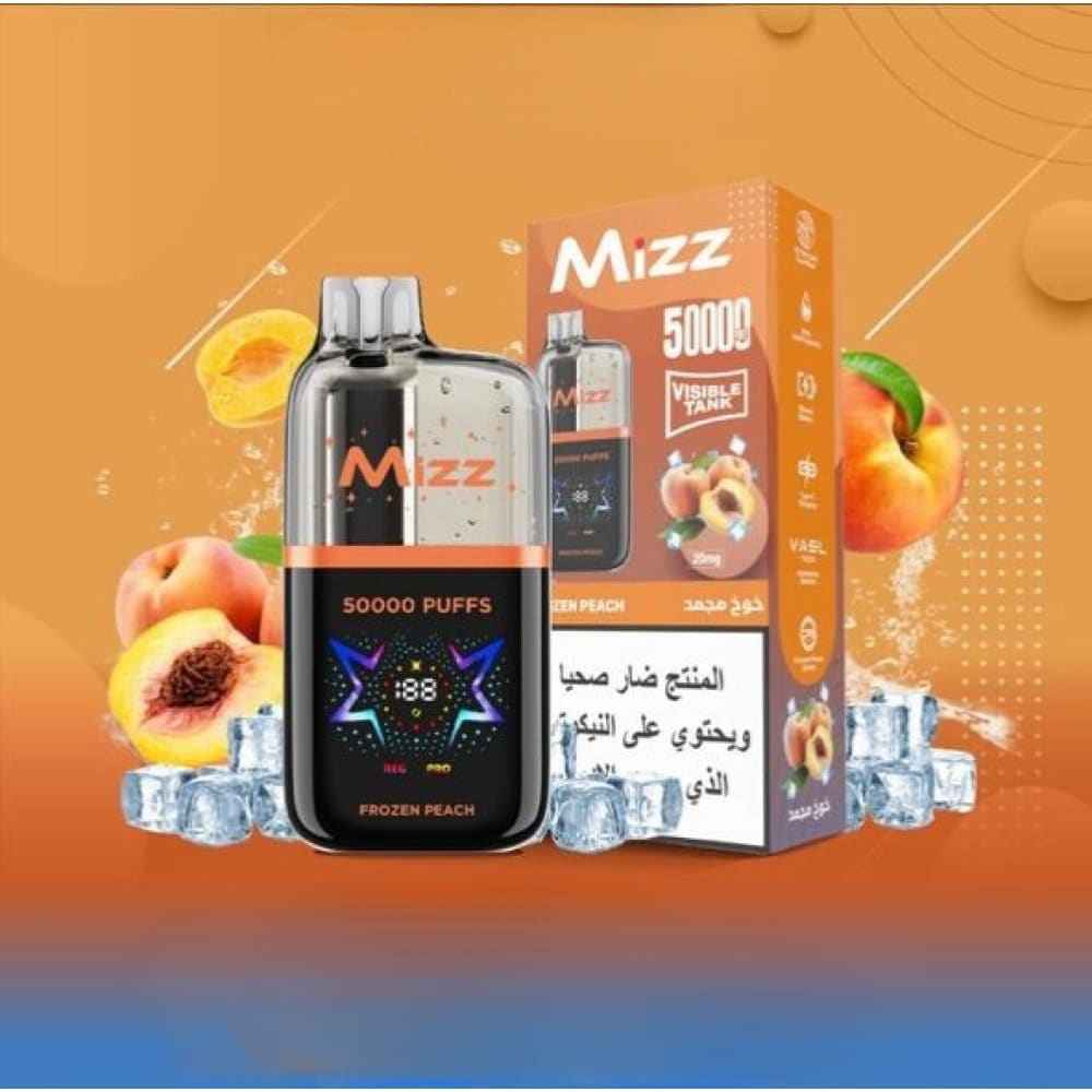 MIZZ M2 سحبة سيجارة ميز ام 2 50000 شفطة 50 نيكوتين عدة