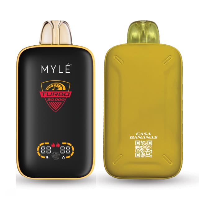 MYLE سحبة سيجارة مايلي تيربو 20000 شفطة 50 نيكوتين عدة