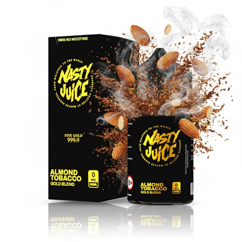 NASTY GOLD نكهة فيب توباكو اللوز قولد من ناستي