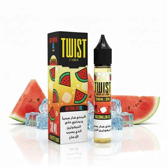 نكهة بطيخ ايس سولت نيكوتين من تويست TWIST - نيكوتين 20