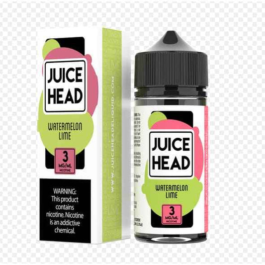 نكهة فيب بطيخ ليمون من جوس هيد (100مل) JUICE HEAD - نيكوتين