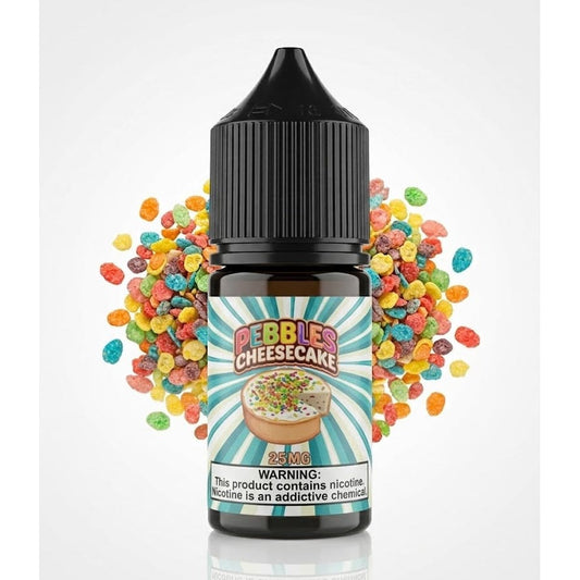 نكهة بيبلز تشيز كيك سولت نيكوتين من فيبر تريتس - نيكوتين 25