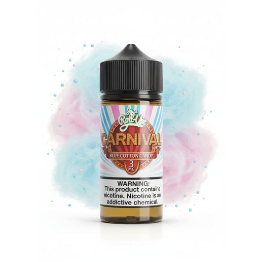 نكهة فيب حلوى القطن ازرق كارنفال من رول ابز 100 مل CARNIVAL