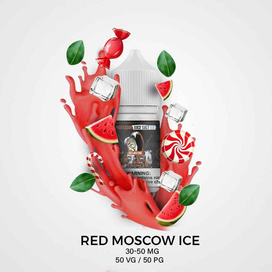 نكهة حلوى بطيخ ايس ريد موسكو سولت نيكوتين RED MOSCOW ICE