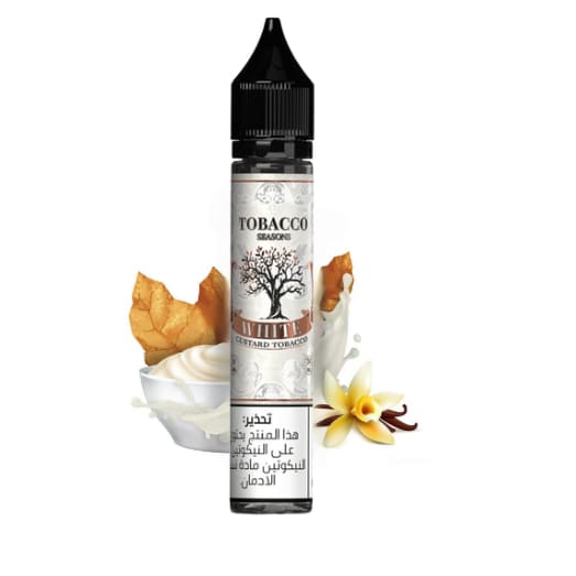 نكهة كاسترد توباكو سولت نيكوتين TOBACCO SEASONS WHITE