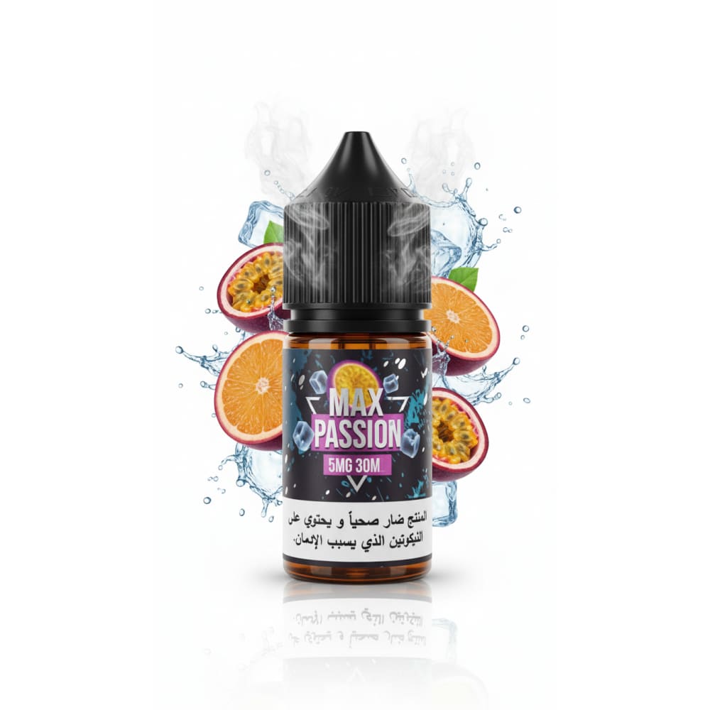 نكهة ماكس باشن فروت ايس سولت نيكوتين من سامز فيب