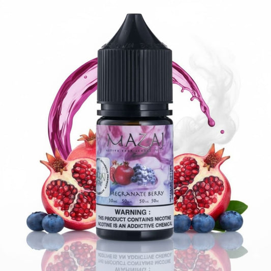 نكهة مزاج رمان توت سولت نيكوتين