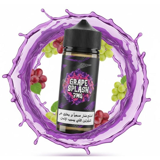 نكهة فيب عنب سبلاش 120 مل من سامز فيب - نيكوتين 3