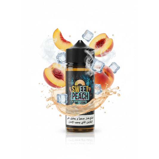 نكهة فيب سويت خوخ ايس 120 مل من سامز فيب - نيكوتين 3
