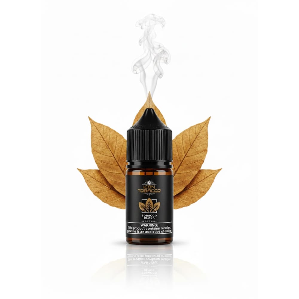 نكهة توباكو اسود من ايكون فيبر سولت نيكوتين ICON VAPER