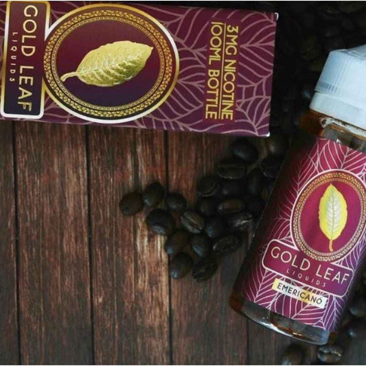 نكهة فيب توباكو كوفي 100 مل من قولد ليف GOLD LEAF - نيكوتين