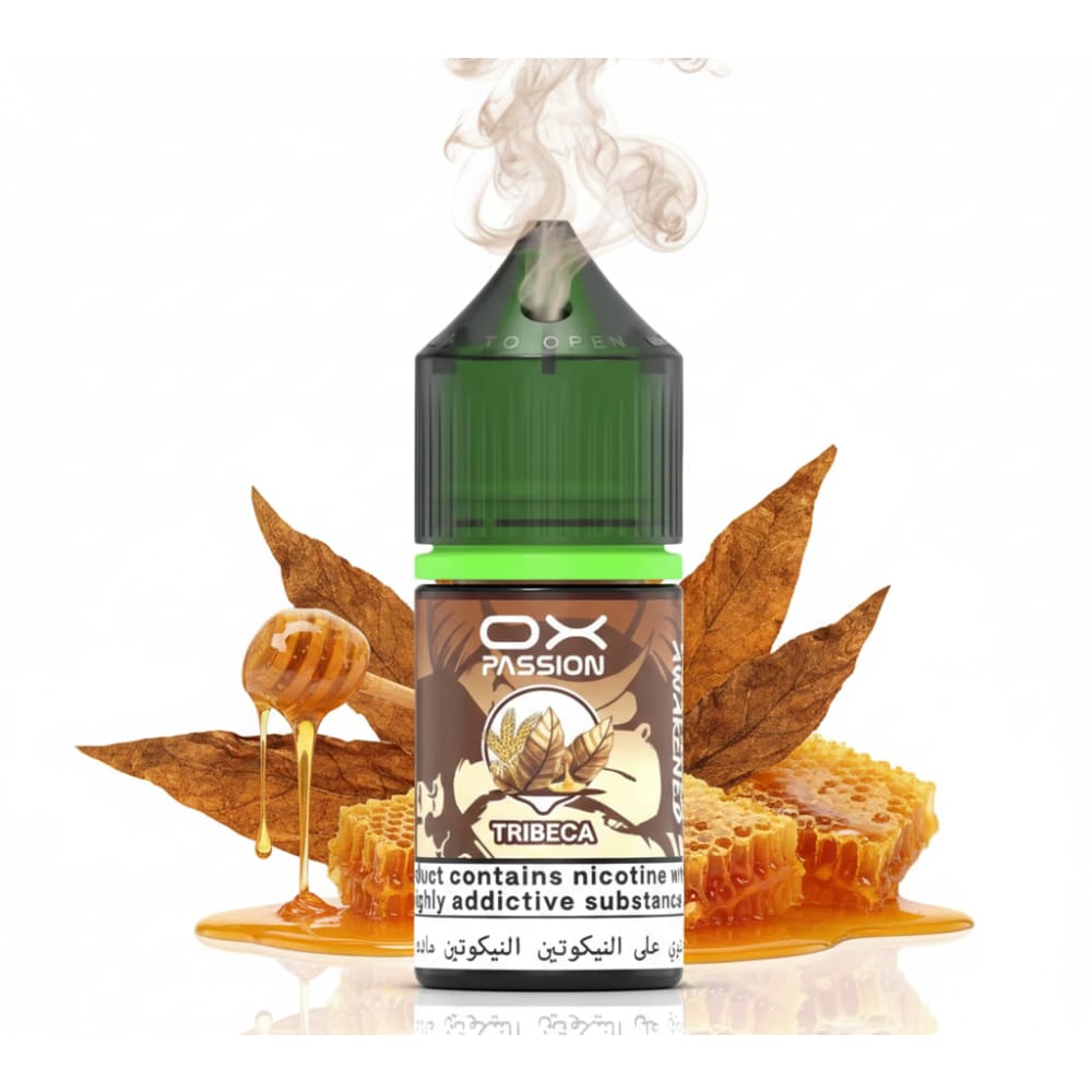 نكهة توباكو عسل تريبيكا سولت نيكوتين من اوكس باشن OX PASSION