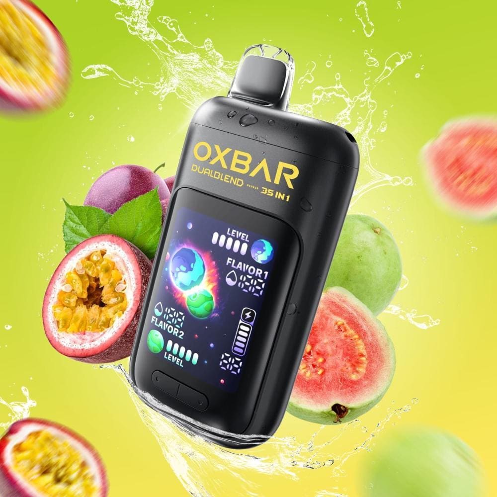 OXBAR DUALBLEND سحبة سيجارة اوكسبار 35000 شفطة 50 نيكوتين