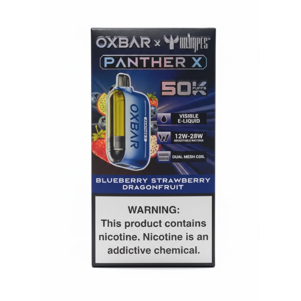 Oxbar Panther X سحبة سيجارة اوكس بار بانثر اكس 50000 شفطة