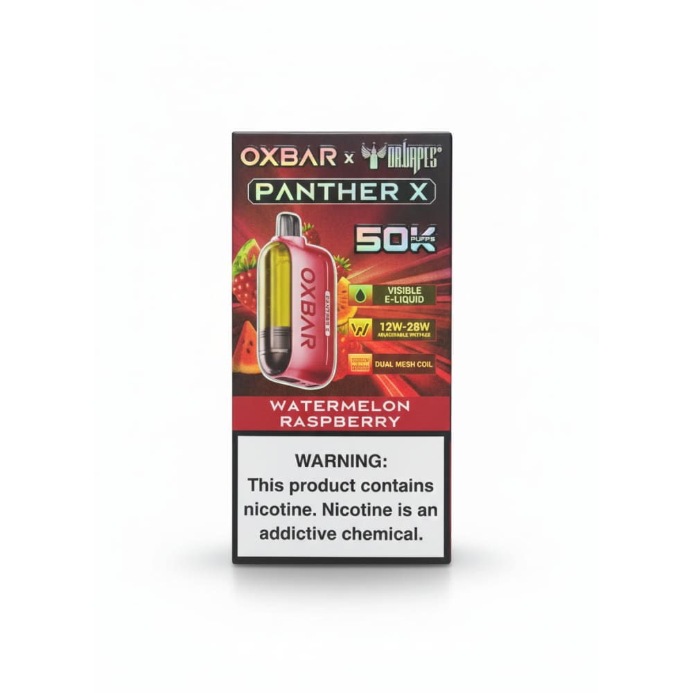 Oxbar Panther X سحبة سيجارة اوكس بار بانثر اكس 50000 شفطة