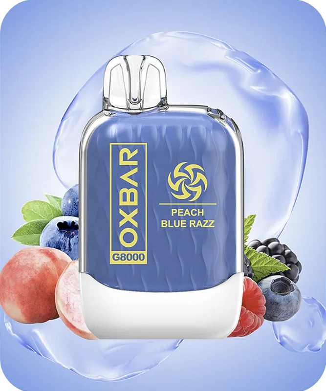 OXBAR سحبة سيجارة اوكسبار 8000 شفطة 20 نيكوتين عدة نكهات