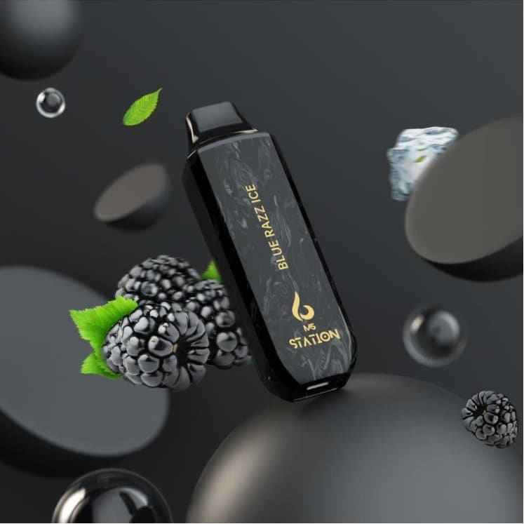 سحبة سيجارة ستيشن 10000 شفطة 20 نيكوتين عدة نكهات استخدام