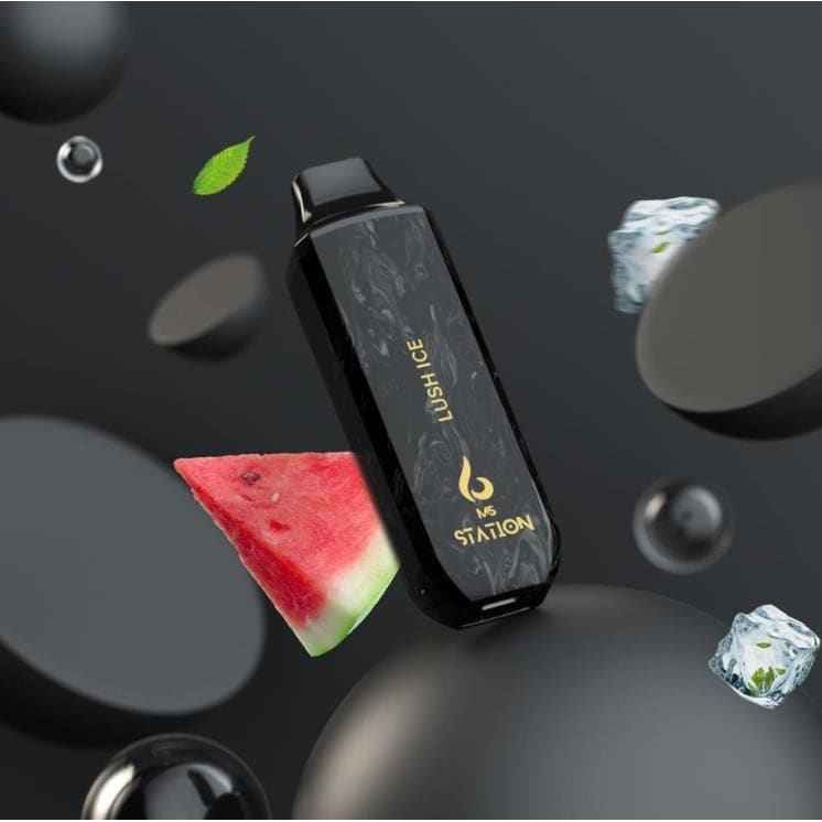 سحبة سيجارة ستيشن 10000 شفطة 20 نيكوتين عدة نكهات استخدام
