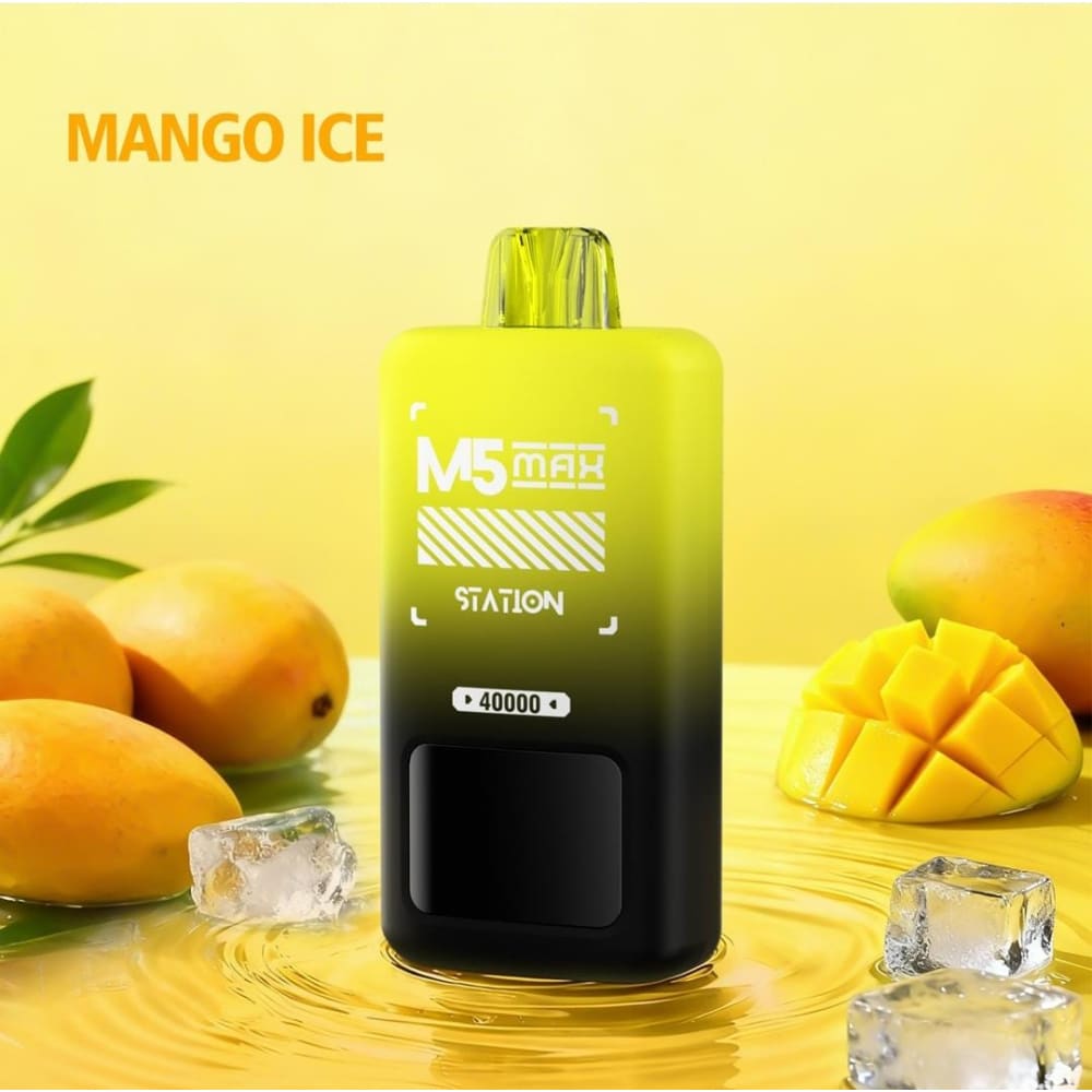 سحبة سيجارة ستيشن ماكس 40000 شفطة 20 نيكوتين عدة نكهات