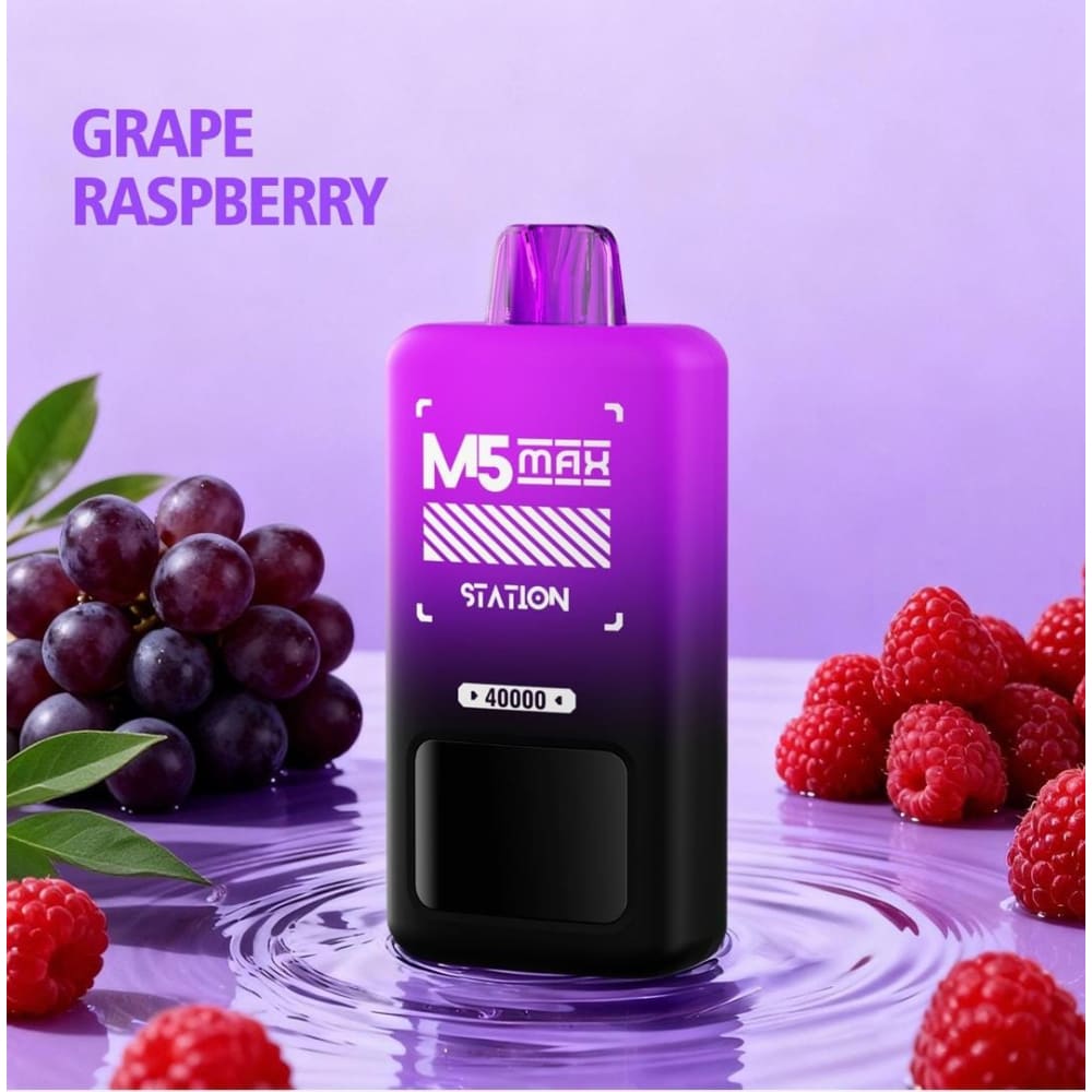 سحبة سيجارة ستيشن ماكس 40000 شفطة 20 نيكوتين عدة نكهات