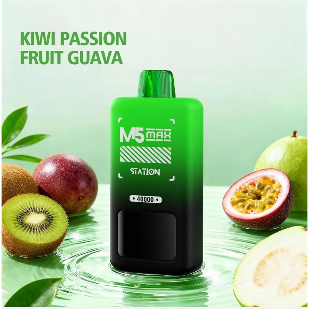 سحبة سيجارة ستيشن ماكس 40000 شفطة 20 نيكوتين عدة نكهات