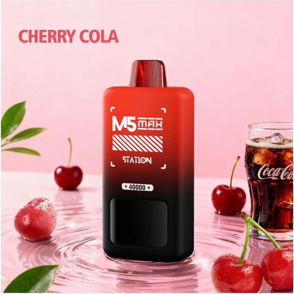 سحبة سيجارة ستيشن ماكس 40000 شفطة 20 نيكوتين عدة نكهات