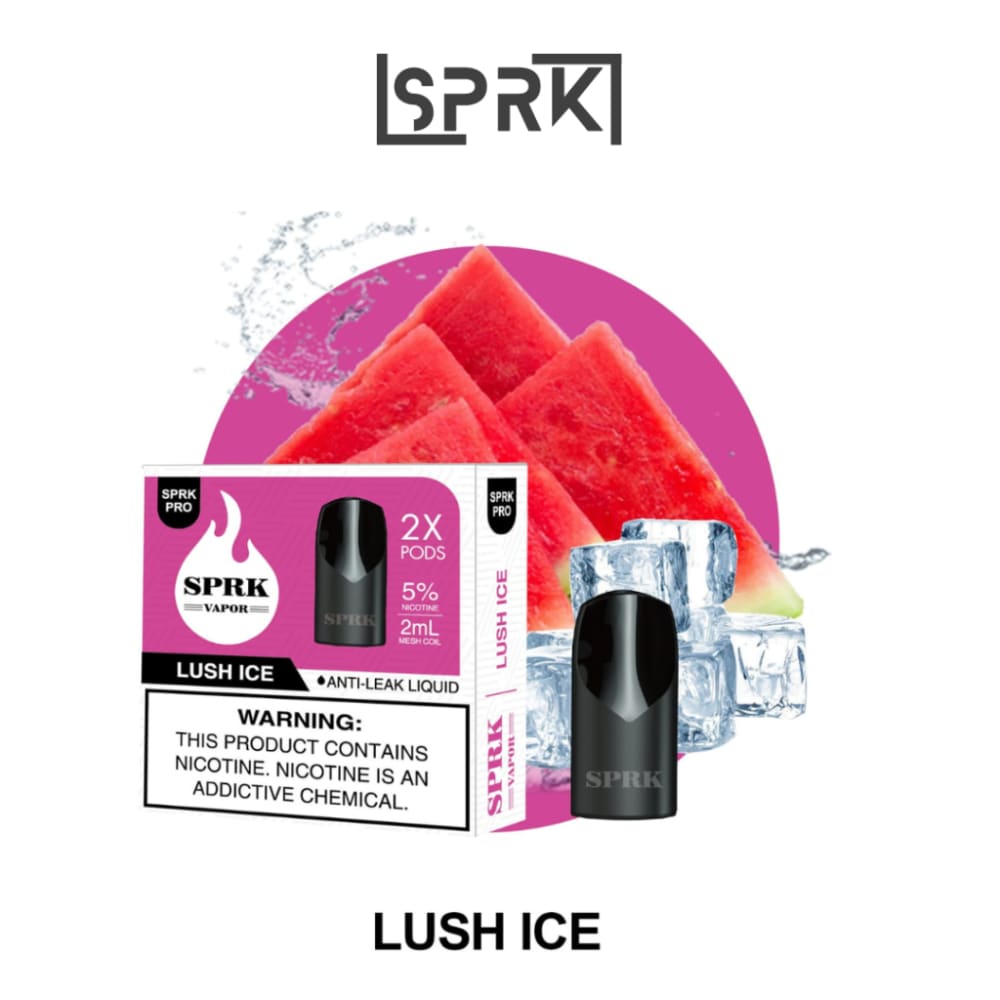 SPRK PRO بودات سبارك مايلي برو عدة نكهات 50 نيكوتين - لش ايس