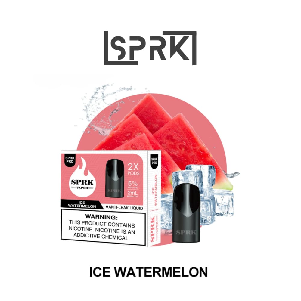 SPRK PRO بودات سبارك مايلي برو عدة نكهات 50 نيكوتين - بطيخ