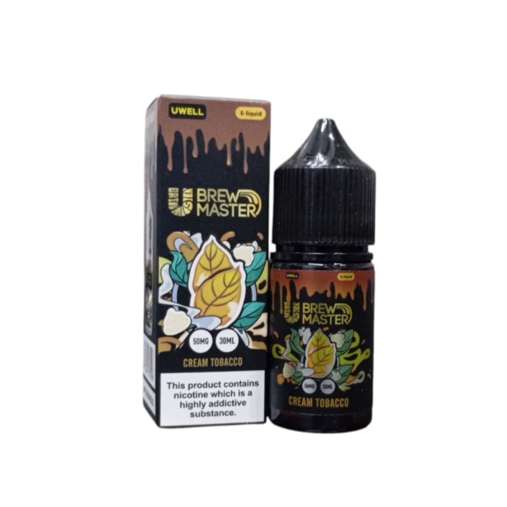 Uwell نكهة كريم توباكو سولت نيكوتين من يوويل - نيكوتين 50