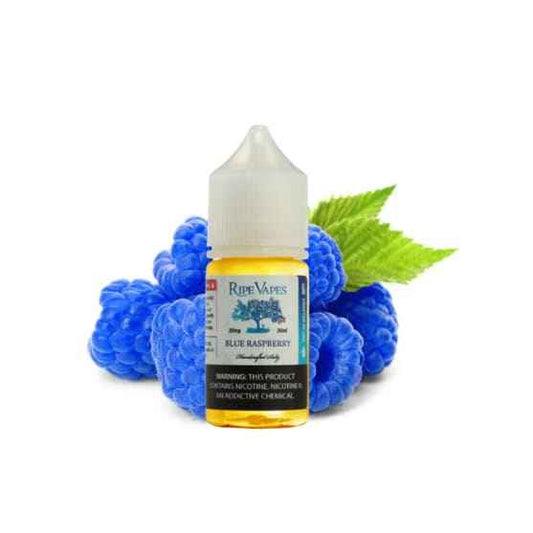VCT RIPE VAPES نكهة بلو راز بيري في سي تي سولت نيكوتين