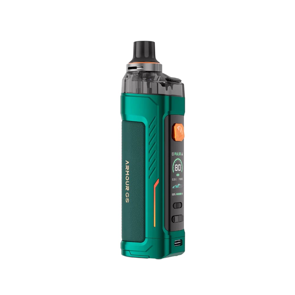 جهاز شيشة ارمور جي 80 واط من فيبريسو Vaporesso Armour G اخضر