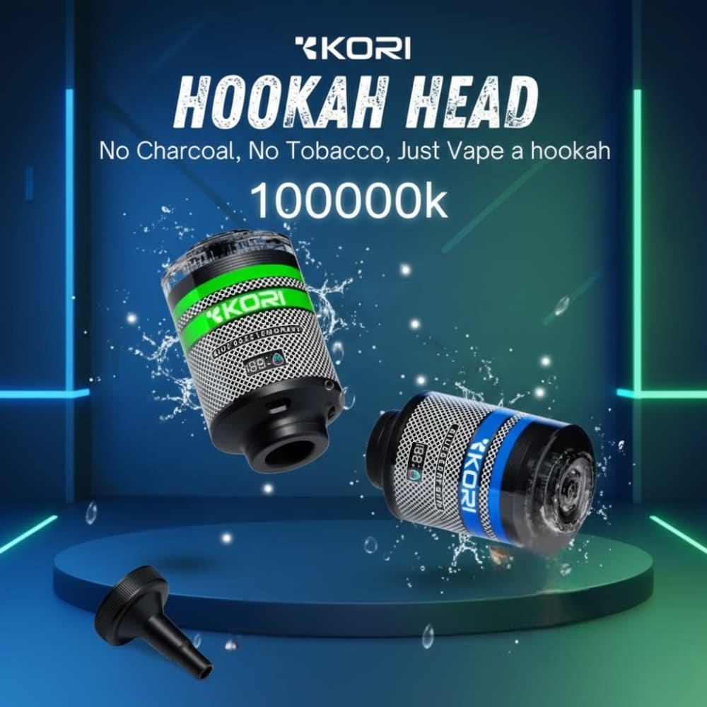 جهاز فيب وراس شيشة 100000 شفطة 5 نيكوتين عدة نكهات استخدام