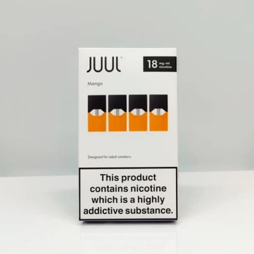 JUUL بودات سحبة جول نكهة مانجو - نيكوتين 18