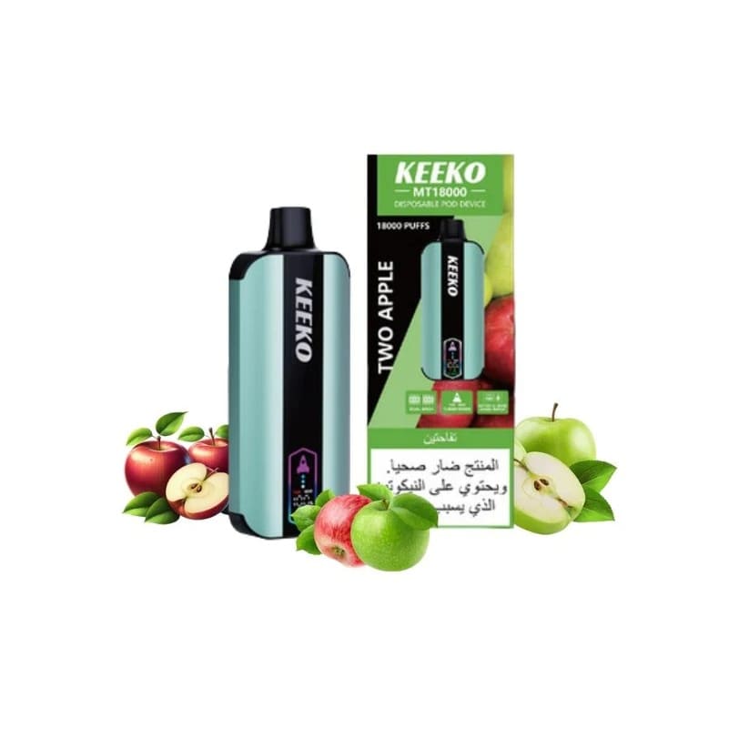 KEEKO سحبة سيجارة كيكو 18000 شفطة 50 نيكوتين عدة نكهات