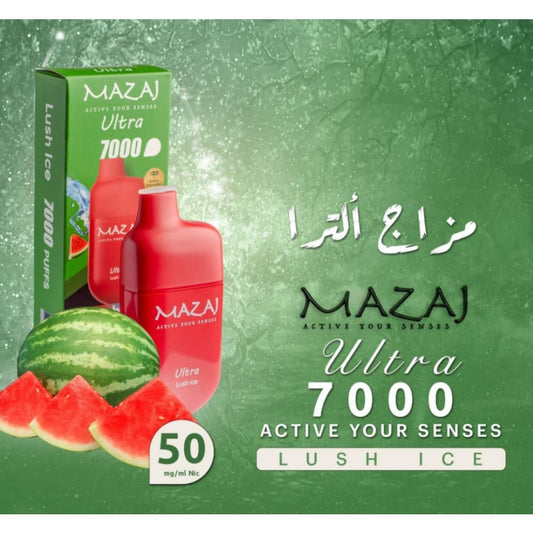 MAZAJ ULTRA سحبة سيجارة مزاج الترا 7000