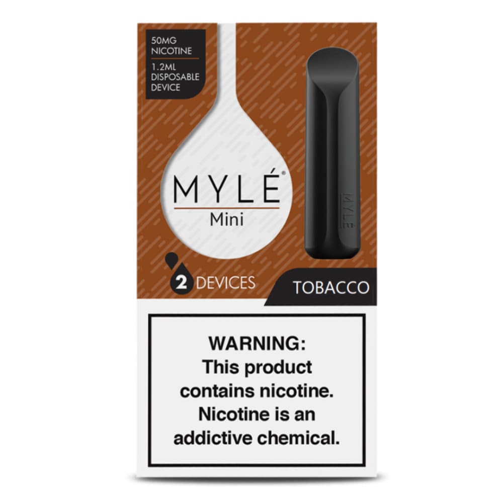 MYLE سحبة سيجارة مايلي نكهة توباكو استخدام مره واحده - فيب سموك