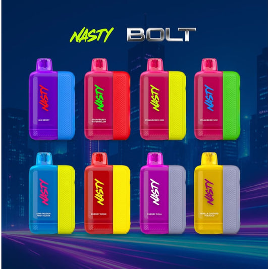 NASTY BOLT 50000 سحبة سيجارة ناستي بولت 50000 شفطة 50