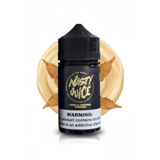 NASTY نكهة فيب فانيلا كاسترد توباكو من ناستي - نيكوتين 3
