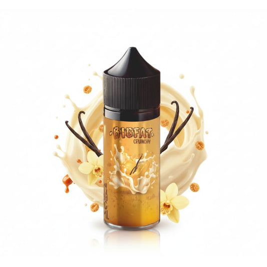 نكهة فيب 100 مل كريمي فانيلا كاسترد من بيق فات BIGFAT