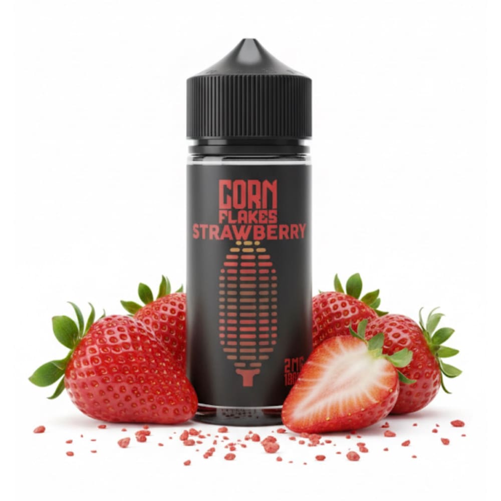 نكهة فيب 100 مل كورن فليكس فراولة من ايكون ICON VAPER