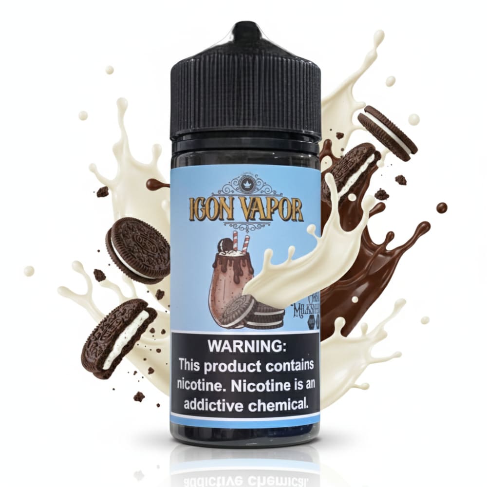 نكهة فيب 100 مل ميلك شيك اوريو من ايكون فيبر ICON VAPER
