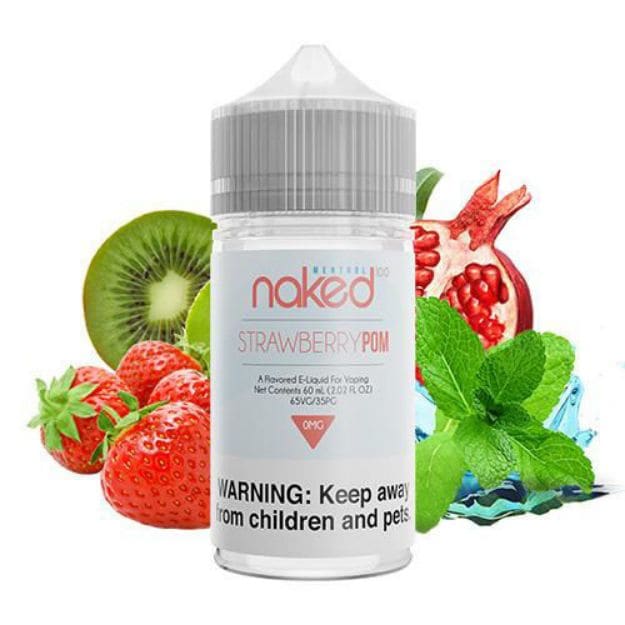 نكهة فيب فراولة بوم من نيكد naked - نيكوتين 3