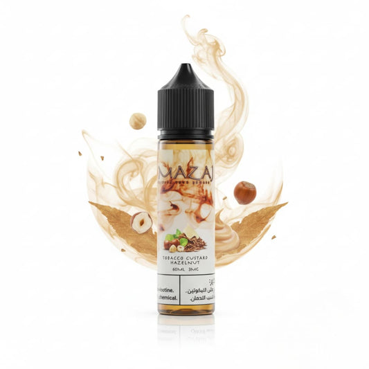 نكهة فيب مزاج توباكو كاسترد بندق - 3 نيكوتين