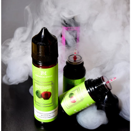 نكهة فيب تفاحتين 3 نيكوتين