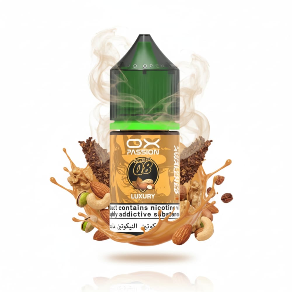 نكهة توباكو مكسرات سولت نيكوتين من اوكس باشن OX PASSION