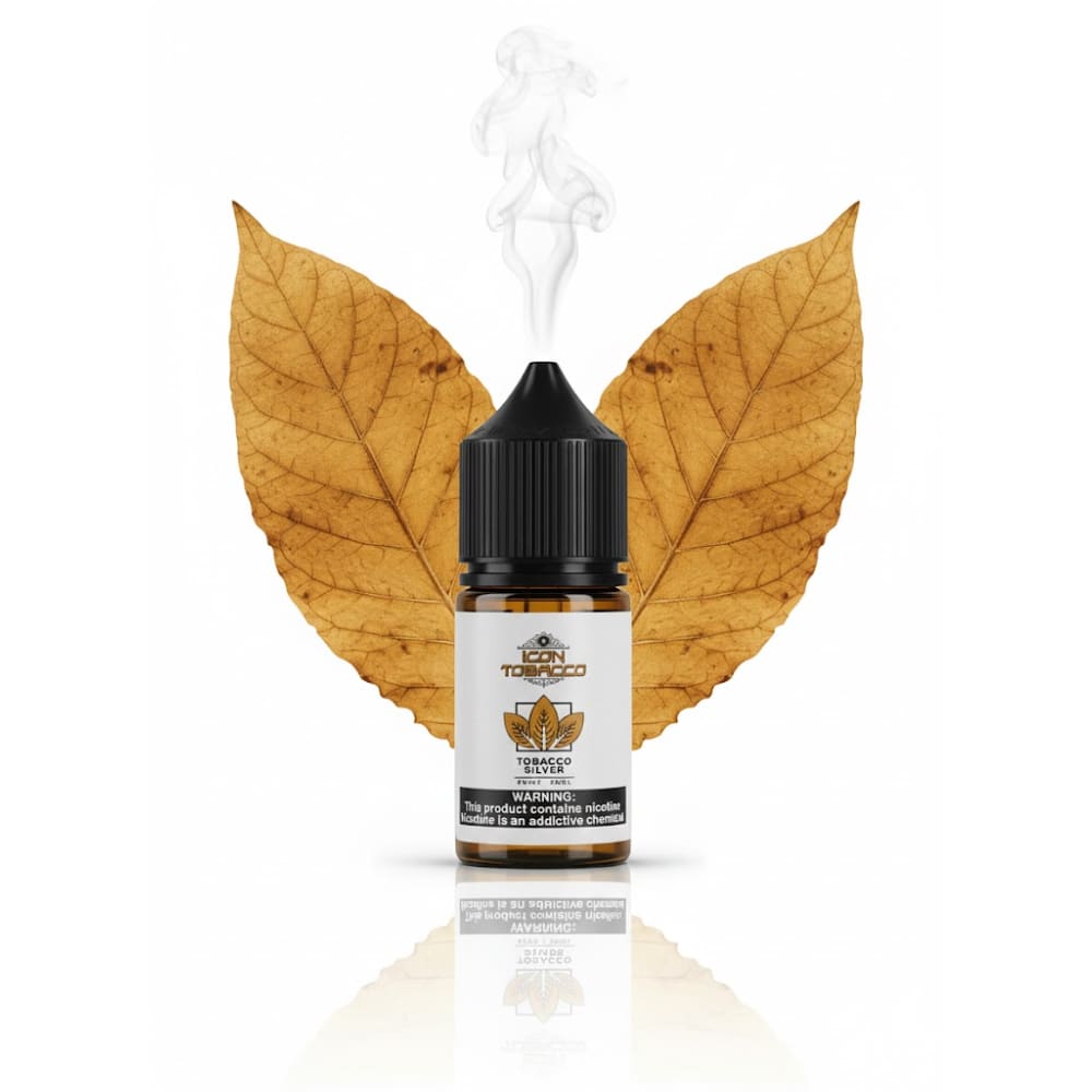 نكهة توباكو سلفر من ايكون فيبر سولت نيكوتين ICON VAPER