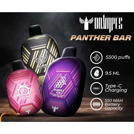 Pink panther bar سحبة سيجارة بنك بانثر بار 5500 شفطة 50